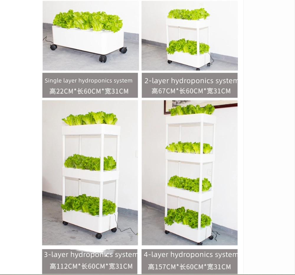 LED Indoor Growing System Smart Garden Vegetables Hydroponics Intelligent Planter