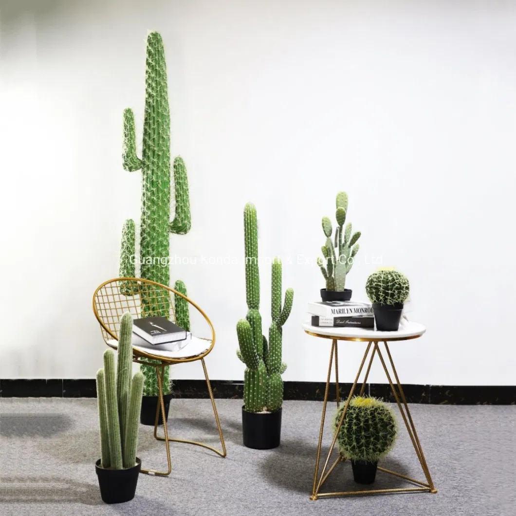 Classic Design Artificial Cactus Plants Simulation Bonsai for Indoor Decoration