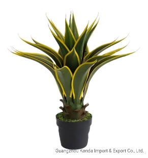Agave Artificial Plastic Plants Artificial Agave Succulent Agave with Pot
