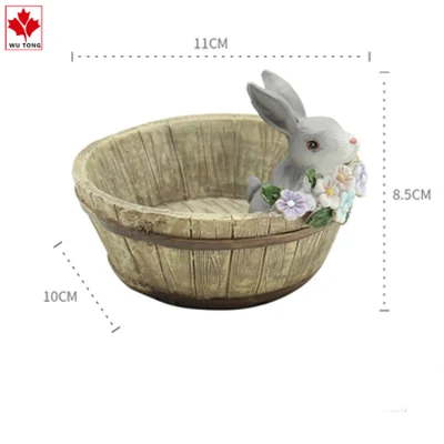 Wholesale Animal Resin Flower Pot Plant Pots Flower Pot for Promotion