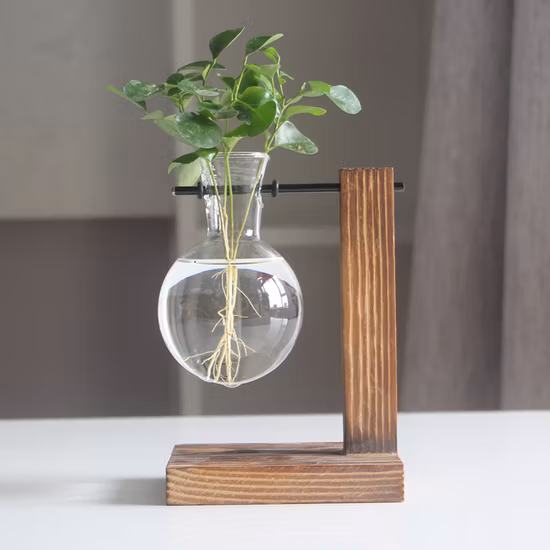 Glass Irregular Decorative Vase Flower Plant Containers Ci22603