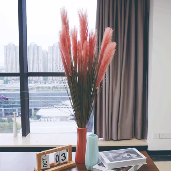 Vase Modern Decorative Vase Female Ideal Decorative Ornament Creative Body Design Ceramic Vase White Pampas Reeds Bl21897