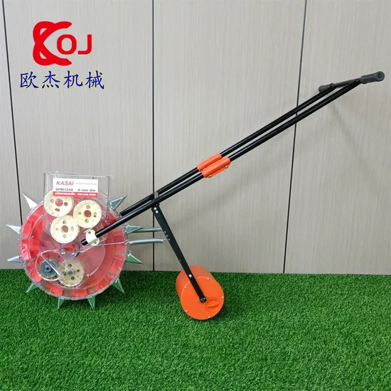 Oj Brand Hand Push Planter Fertilizer Integrated Corn Wheat Vegetable Peanut Planter